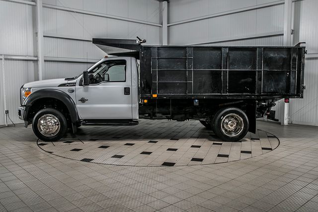 2015 Ford Super Duty F-450 DRW Cab-Chassis F450 REG CAB * 6.7 POWERSTROKE * 12' LANDSCAPE DUMP - 16591978 - 4