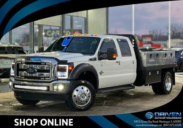 2015 Ford Super Duty F-550 DRW 2WD Crew Cab 200" WB 84" CA Lariat - 22964719 - 0