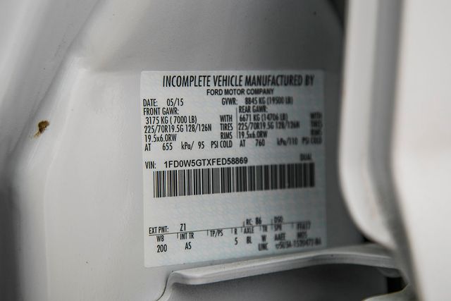 2015 Ford Super Duty F-550 DRW F550 CREW * 12' LANDSCAPE DUMP * 6.7 POWERSTROKE DIESEL * LOCAL - 16736157 - 29