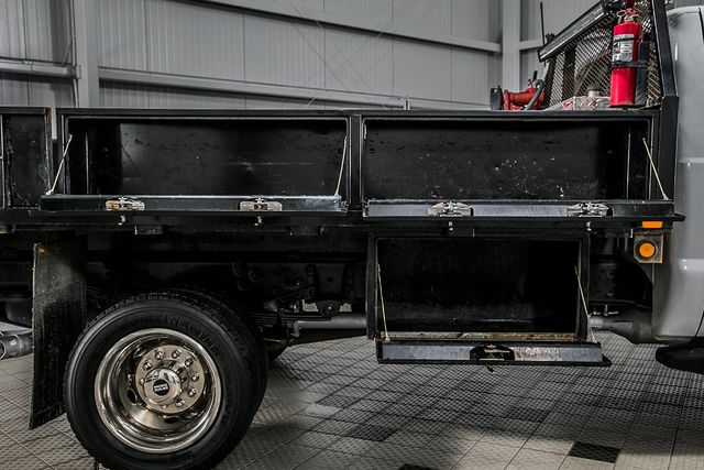 2015 Ford Super Duty F-550 DRW F550 CREW 4X4 * 6.7 POWERSTROKE * FLATBED W/TOOLBOXES & AUX FUEL - 16715627 - 11