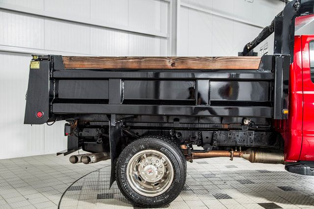 2015 Ford Super Duty F-550 DRW F550 EXT CAB * 6.7 POWERSTROKE * 4X4 * 9' CONTRACTOR DUMP - 15747344 - 13