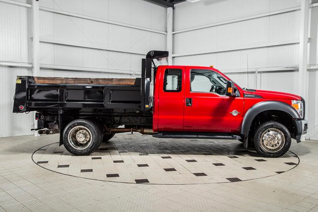 2015 Ford Super Duty F-550 DRW F550 EXT CAB * 6.7 POWERSTROKE * 4X4 * 9' CONTRACTOR DUMP - 15747344 - 7