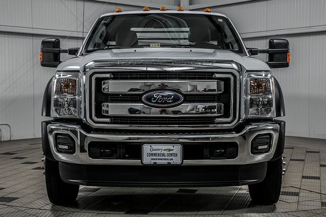 2015 Ford Super Duty F-550 DRW F550 REG CAB 4X4 * 6.7 POWERSTROKE * 11' C&M FLATBED * 1 OWNER - 17136112 - 1