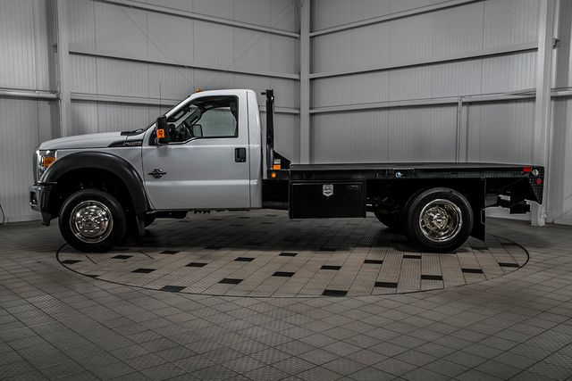2015 Ford Super Duty F-550 DRW F550 REG CAB 4X4 * 6.7 POWERSTROKE * 11' C&M FLATBED * 1 OWNER - 17136112 - 3