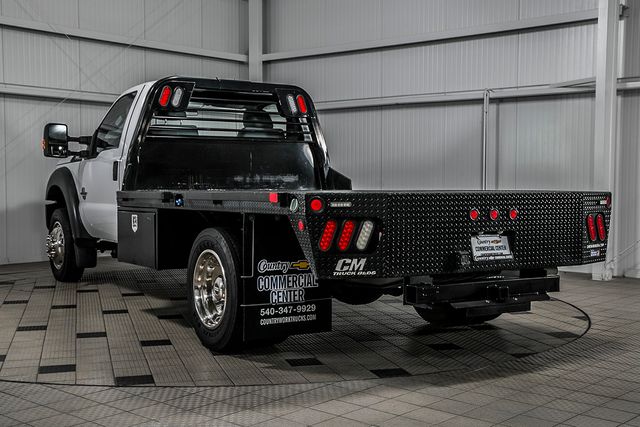 2015 Ford Super Duty F-550 DRW F550 REG CAB 4X4 * 6.7 POWERSTROKE * 11' C&M FLATBED * 1 OWNER - 17136112 - 4
