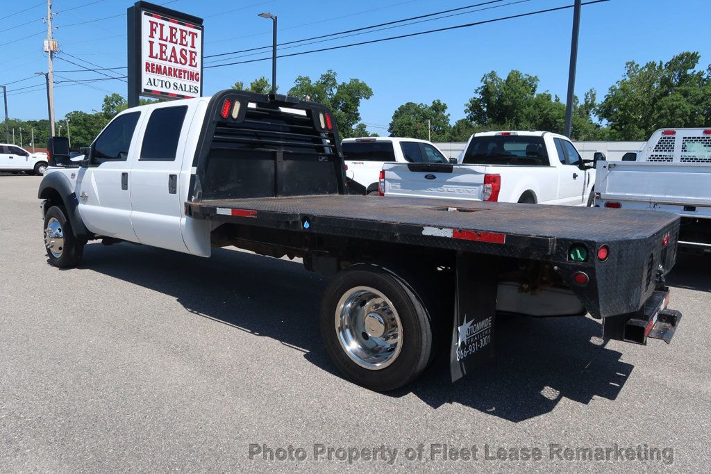 2015 Ford Super Duty F-550 DRW F550SD 4WD Crew Cab 10' Flatbed - 23050007 - 2