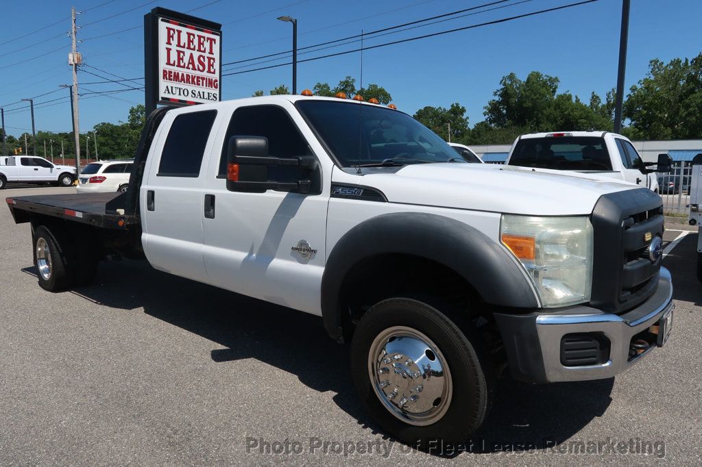 2015 Ford Super Duty F-550 DRW F550SD 4WD Crew Cab 10' Flatbed - 23050007 - 6