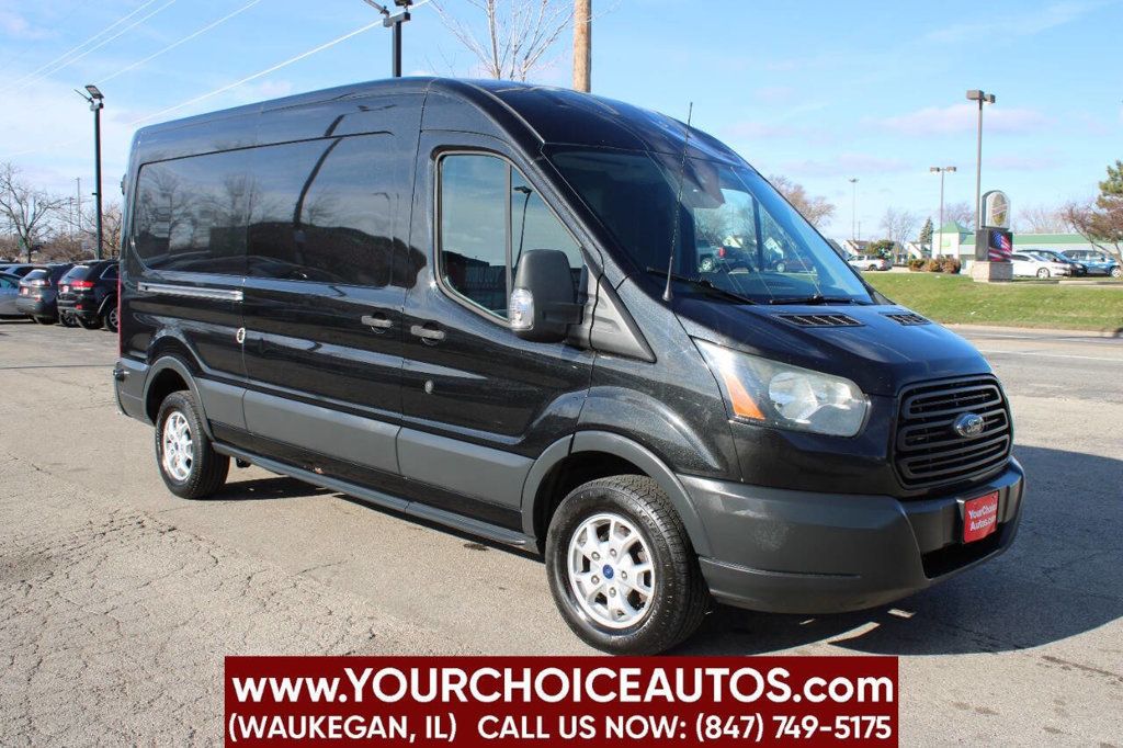 2015 Ford Transit 250 3dr LWB Medium Roof Cargo Van w/Sliding Passenger Side Door - 22695788 - 0