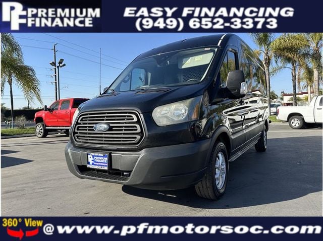 2015 Ford Transit 250 Van 250 MEDIUM ROOF CARGO BACK UP CAM RACKS 1OWNER CLE - 22742687 - 0