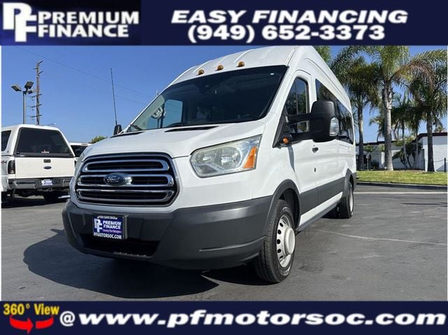 2015 Ford Transit 350 Wagon XLT EXTENDED DUALLY 15 PASSENGER VAN BACK UP CAM - 22558829 - 0