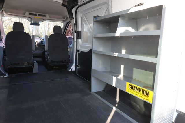 2015 Ford Transit Cargo Van T-250 130'' Med Rf 9000 GVWR Sliding RH Dr with Metal Shelving - 22960786 - 20