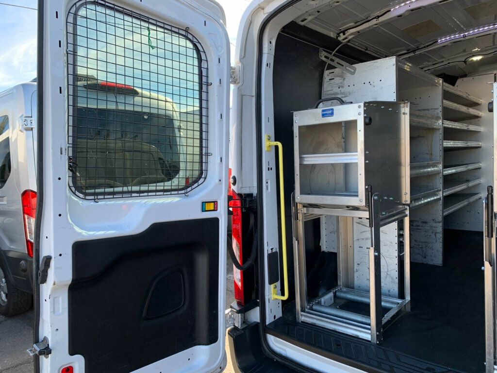 2015 Ford Transit Cargo Van T-250 148" Med Rf 9000 GVWR Swing-Out RH Dr - 22974043 - 17