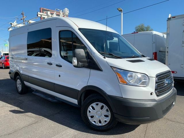 2015 Ford Transit Cargo Van T-250 148" Med Rf 9000 GVWR Swing-Out RH Dr - 22974043 - 25
