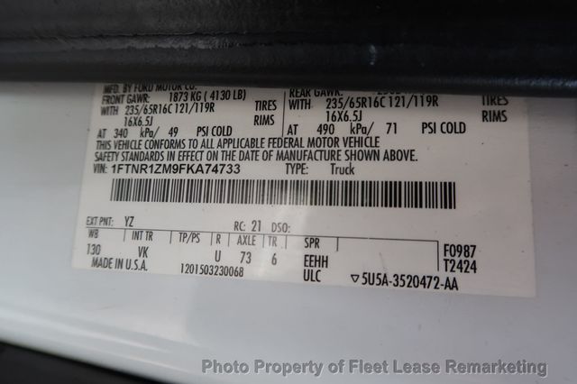 2015 Ford Transit Cargo Van Transit 250 Low Roof Cargo Van 130" - 23009725 - 13