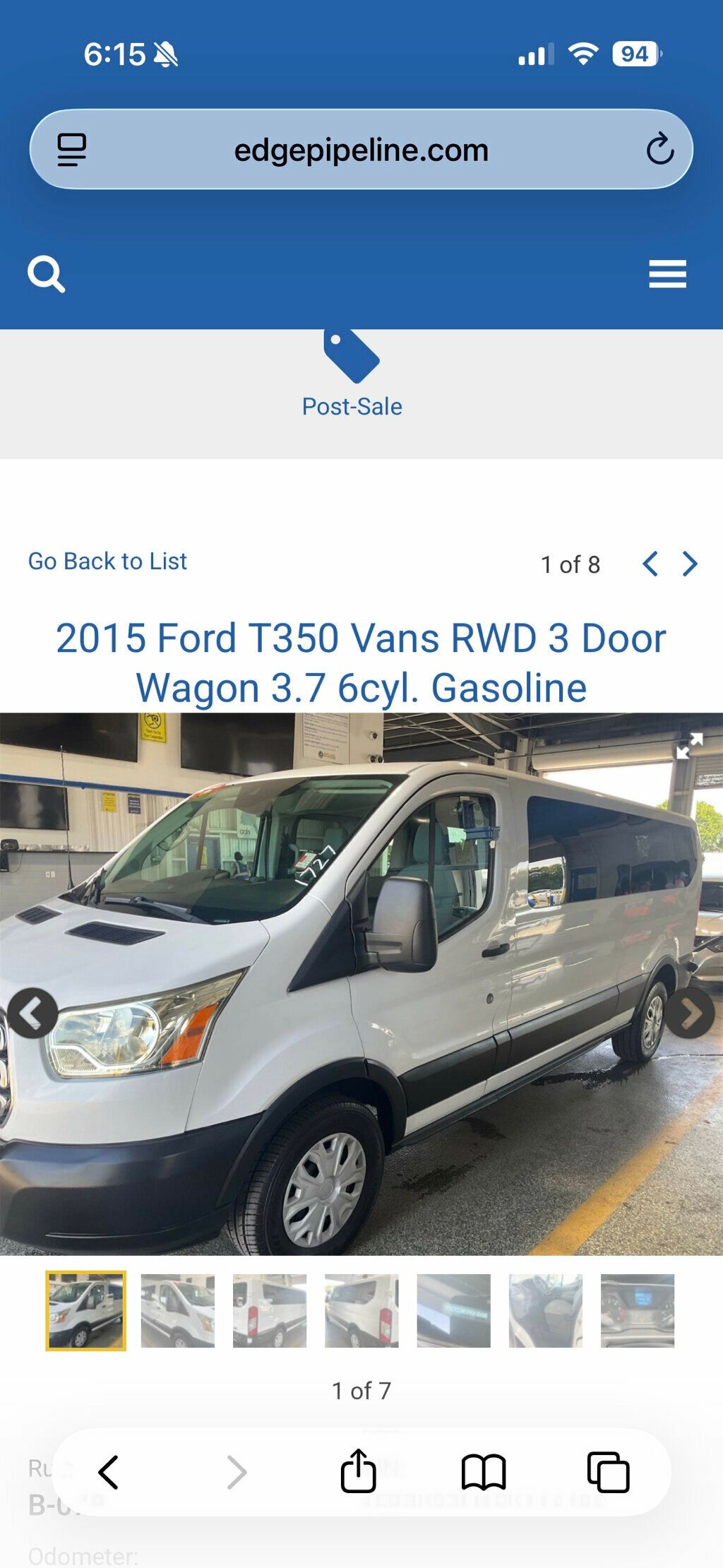 2015 Ford Transit Wagon  - 23048404 - 7