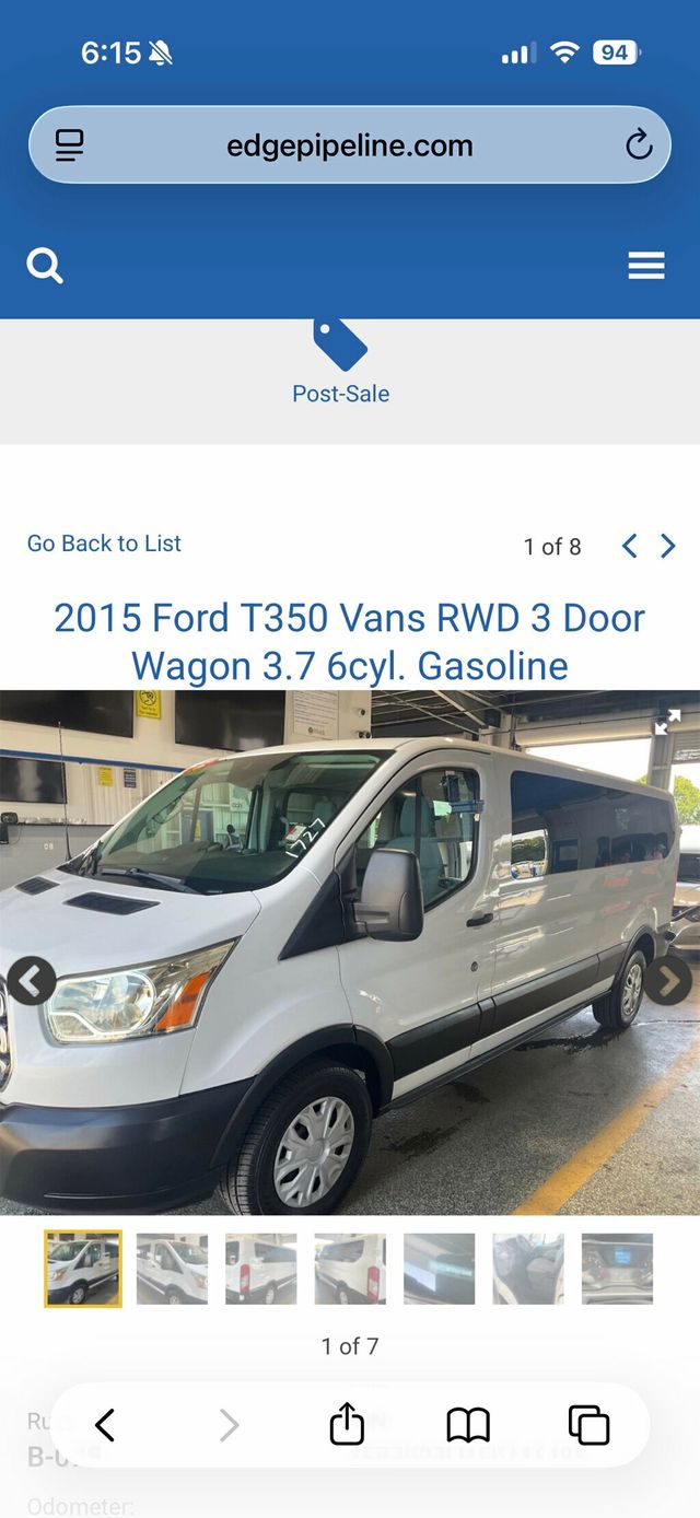 2015 Ford Transit Wagon  - 23048404 - 7