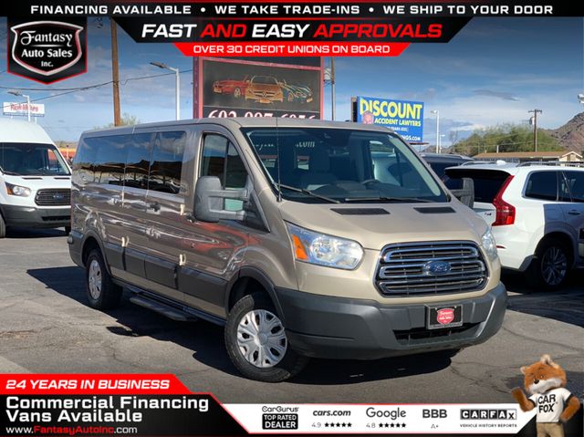 2015 Ford Transit Wagon T-350 148" Low Roof XLT Swing-Out RH Dr 15 passenger van - 22251234 - 0
