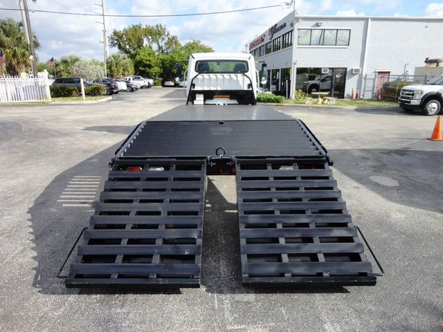 2015 Freightliner BUSINESS CLASS M2 106 21FT BEAVER TAIL, DOVE TAIL, RAMP TRUCK, EQUIPMENT HAUL - 20665439 - 21