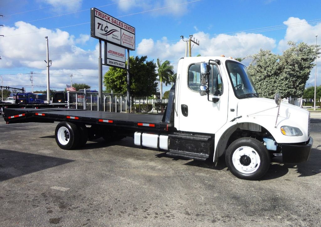 2015 Freightliner BUSINESS CLASS M2 106 21FT BEAVER TAIL, DOVE TAIL, RAMP TRUCK, EQUIPMENT HAUL - 20665439 - 2