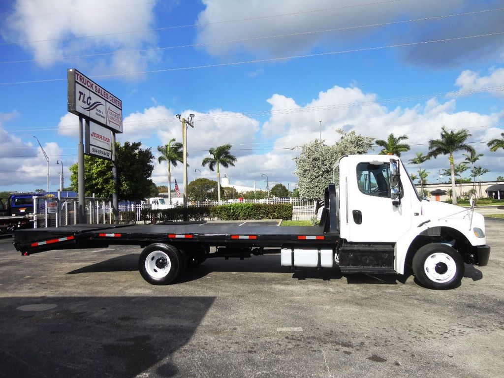 2015 Freightliner BUSINESS CLASS M2 106 21FT BEAVER TAIL, DOVE TAIL, RAMP TRUCK, EQUIPMENT HAUL - 20665439 - 3