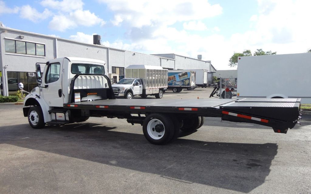 2015 Freightliner BUSINESS CLASS M2 106 21FT BEAVER TAIL, DOVE TAIL, RAMP TRUCK, EQUIPMENT HAUL - 20665439 - 7