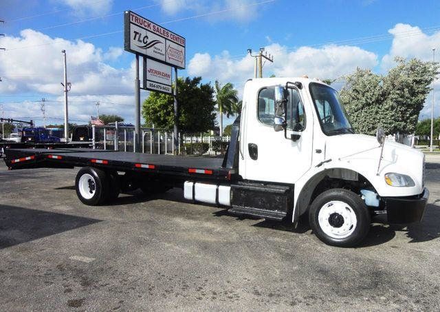 2015 Freightliner BUSINESS CLASS M2 106 21FT BEAVER TAIL, DOVE TAIL, RAMP TRUCK, EQUIPMENT HAUL - 20665897 - 4