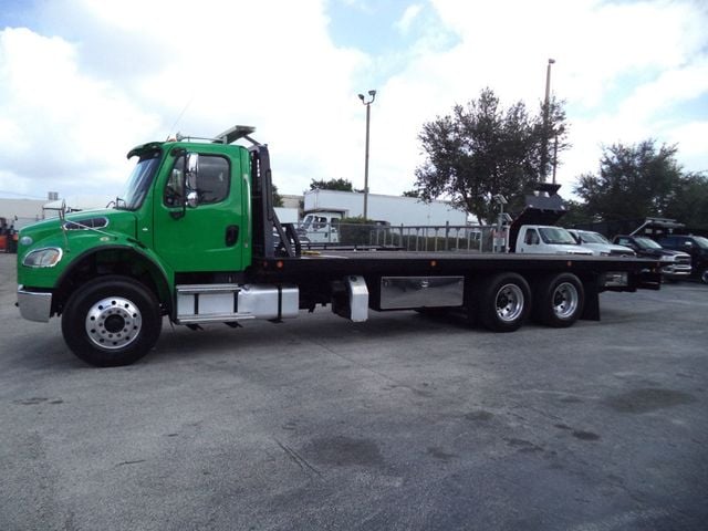 2015 Freightliner BUSINESS CLASS M2 106 28FT 15 TON ROLLBACK INDUSTRIAL CENTURY.. TANDEM AXLE.. - 22660867 - 15