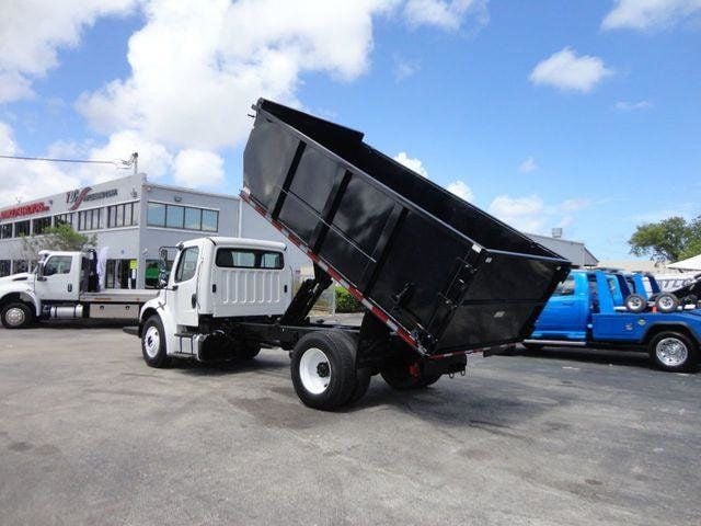 2015 Freightliner BUSINESS CLASS M2 106 *NEW* 15FT STEEL TRASH  DUMP TRUCK..25,950lb GVWR. - 21541283 - 5