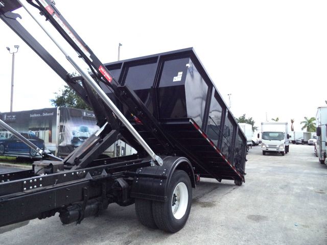 2015 Freightliner Business Class M2 106 w/ 14ft Switch-N-Go Drop Box Dumpster Bin Rolloff Truck - 22088605 - 19