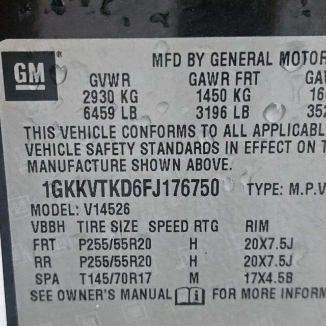 2015 GMC Acadia AWD 4dr Denali - 22970246 - 12