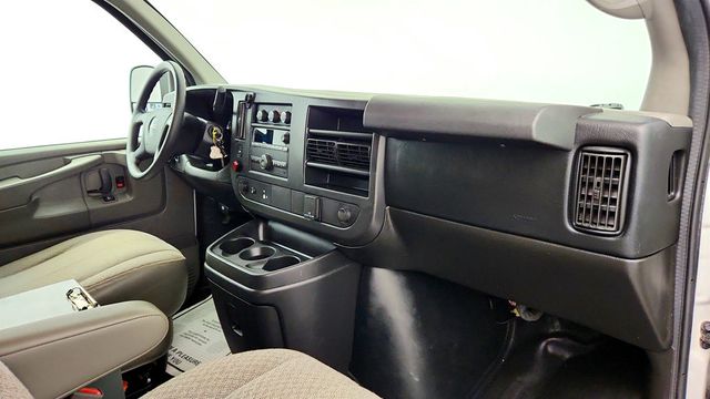 2015 GMC Savana Cargo Van RWD 2500 135'' w/ Parition, Shevling & Ladder Rack Components - 23020898 - 23