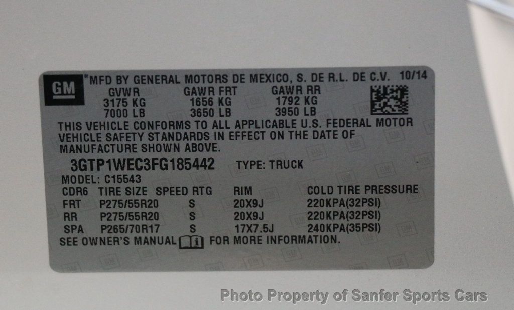 2015 GMC Sierra 1500 2WD Crew Cab 143.5" Denali - 22957613 - 45
