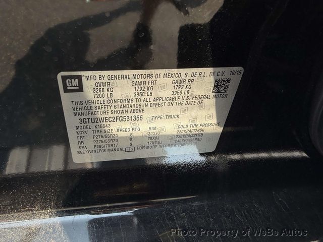2015 GMC Sierra 1500 4WD Crew Cab 143.5" Denali - 23053207 - 16
