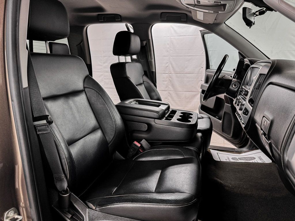 2015 GMC Sierra 1500 DOUBLE CAB SLE 4WD WITH LEATHER - 23017875 - 9