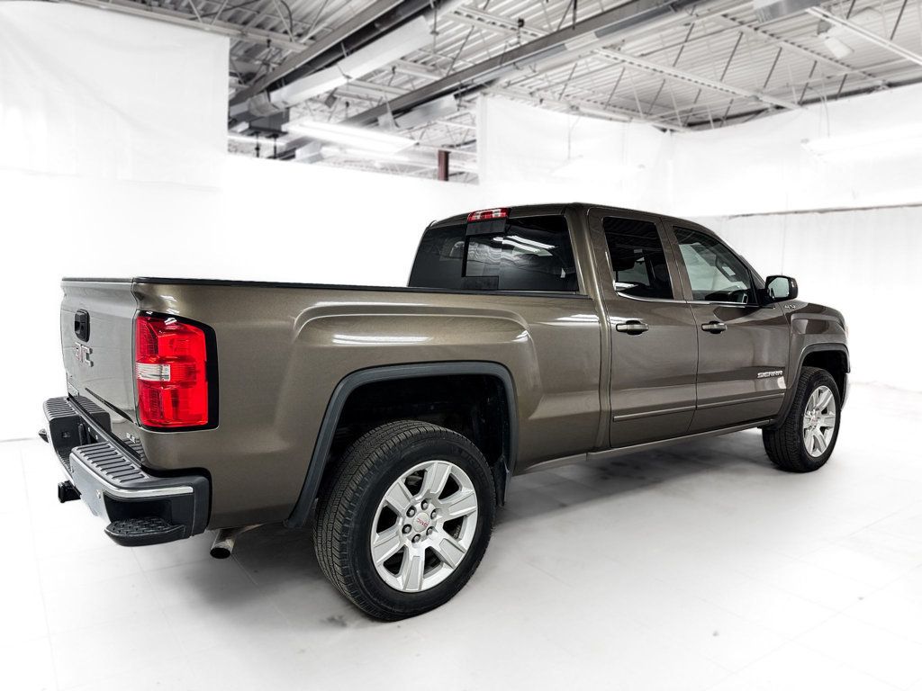 2015 GMC Sierra 1500 DOUBLE CAB SLE 4WD WITH LEATHER - 23017875 - 4