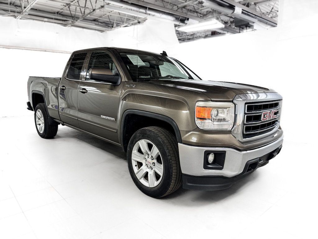 2015 GMC Sierra 1500 DOUBLE CAB SLE 4WD WITH LEATHER - 23017875 - 5