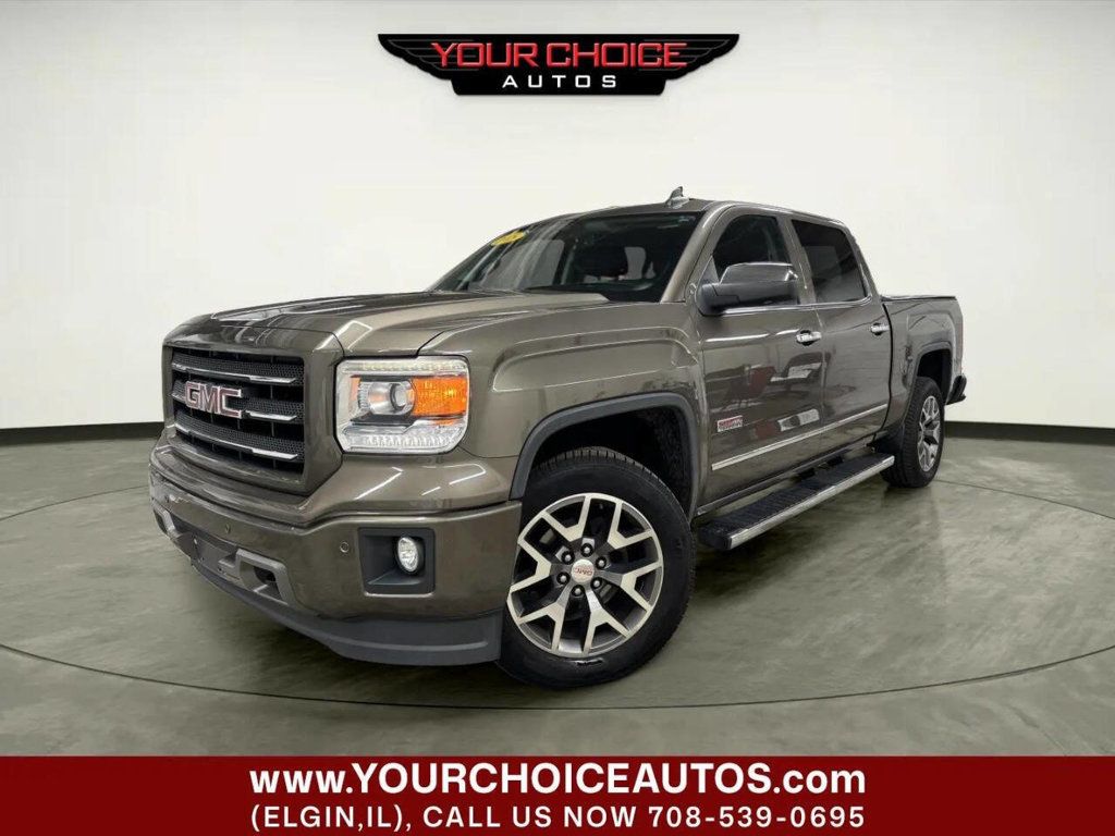 2015 GMC Sierra 1500 SLT 4x4 4dr Crew Cab 6.5 ft. SB - 23049606 - 0