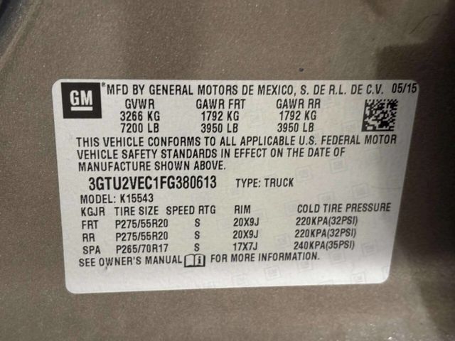 2015 GMC Sierra 1500 SLT 4x4 4dr Crew Cab 6.5 ft. SB - 23049606 - 32