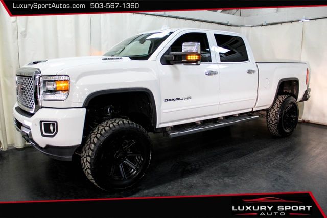 2015 Used GMC Sierra 2500HD DENALI DURAMAX CREWCAB 4x4 Leather Moonroof ...