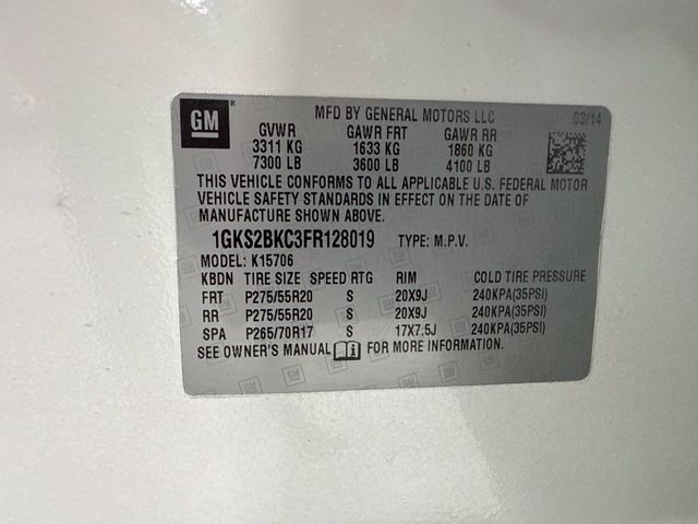 2015 GMC Yukon 4WD 4dr SLT - 23081578 - 32