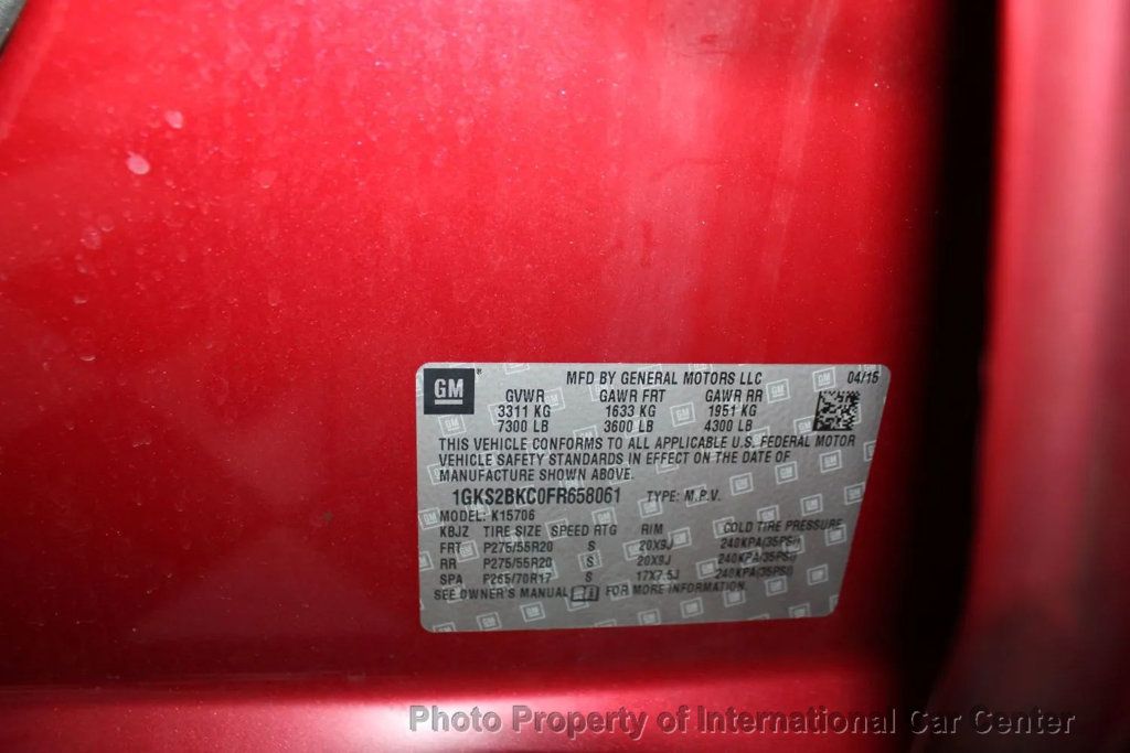 2015 GMC Yukon 4WD 4dr SLT - 22931258 - 13