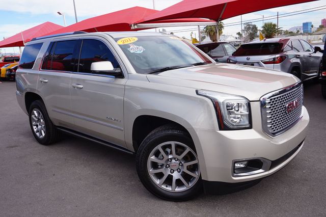 2015 GMC Yukon DENALI, 4X4, 1 OWNER, PREMIUM WHEELS, MOON ROOF, LEATHER SEATS - 22971457 - 1