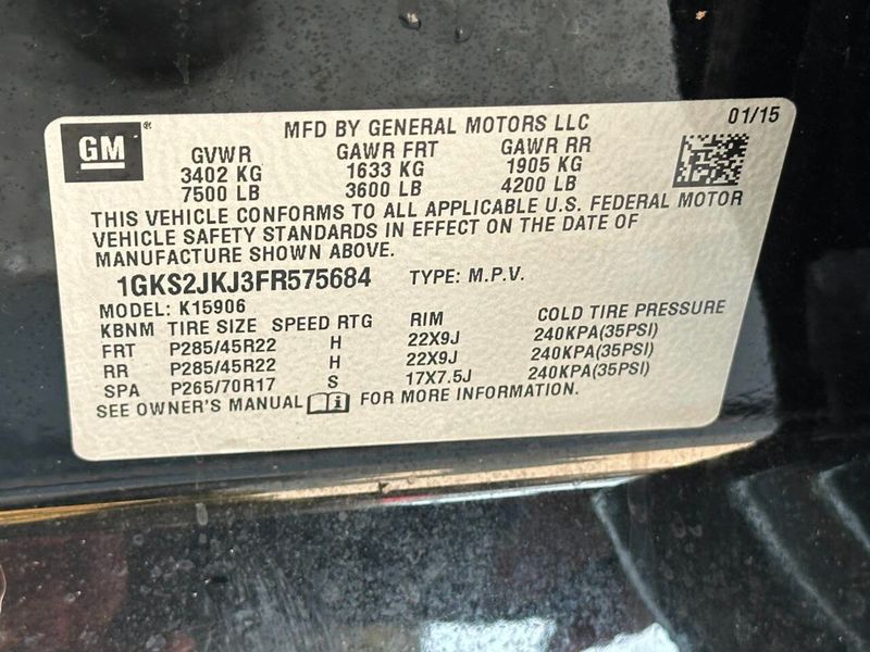 2015 GMC Yukon XL 4WD 4dr Denali - 22895288 - 9