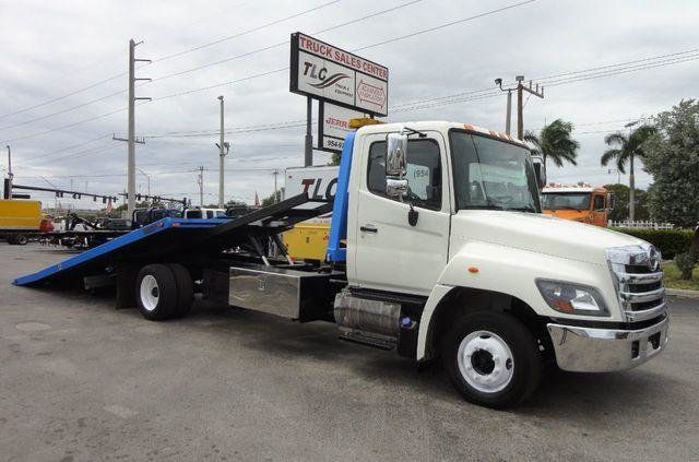 2015 HINO 258LP 21.5FT *LCG* CENTURY *RIGHT APPROACH ROLLBACK TOW TRUCK - 20701505 - 9