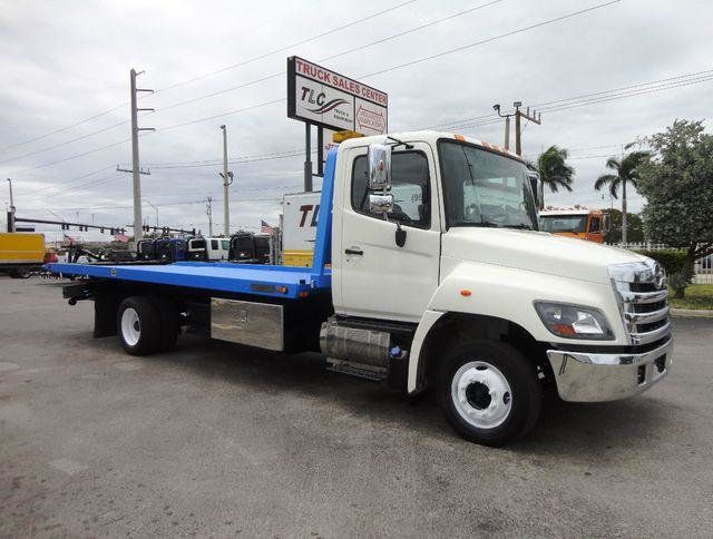 2015 HINO 258LP 21.5FT *LCG* CENTURY *RIGHT APPROACH ROLLBACK TOW TRUCK - 20701505 - 1