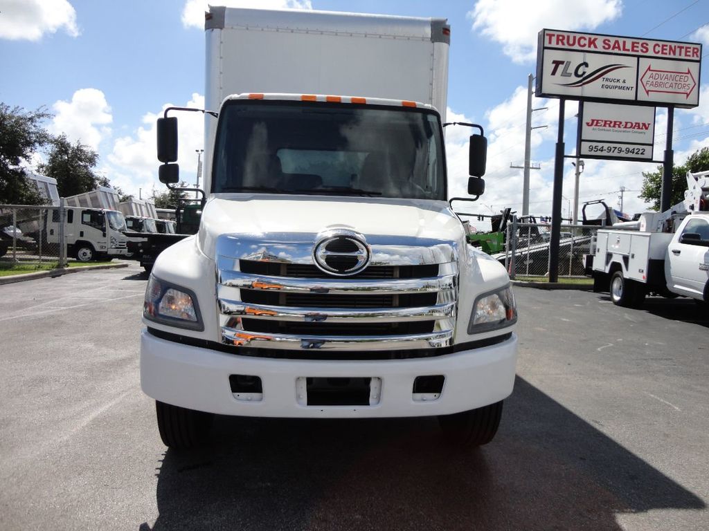 2015 HINO 268 26FT DRY BOX TRUCK . CARGO TRUCK WITH LIFTGATE - 18212180 - 3