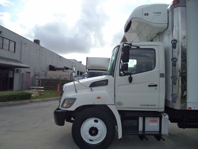 2015 HINO 268A 20FT REFRIGERATED BOX TRUCK. THERMO KING T680 - 22443053 - 9