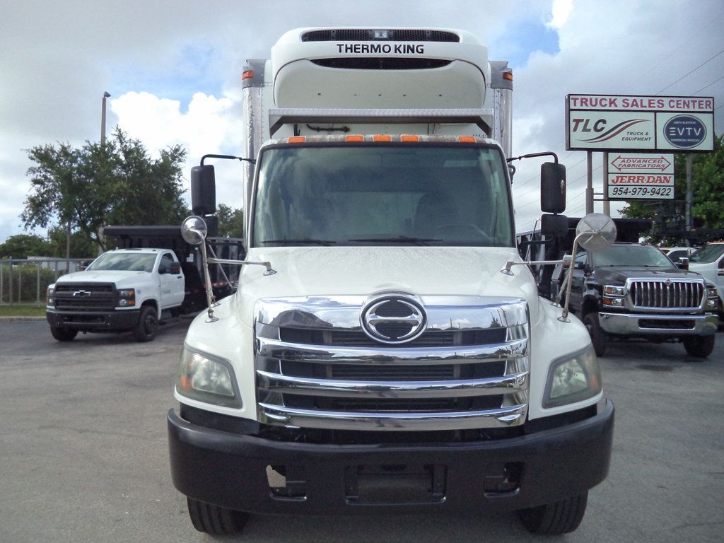 2015 HINO 268A 20FT REFRIGERATED BOX TRUCK. THERMO KING T680 - 22443053 - 3