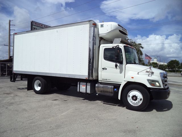 2015 HINO 268A 20FT REFRIGERATED BOX TRUCK. THERMO KING T680 - 22543150 - 1