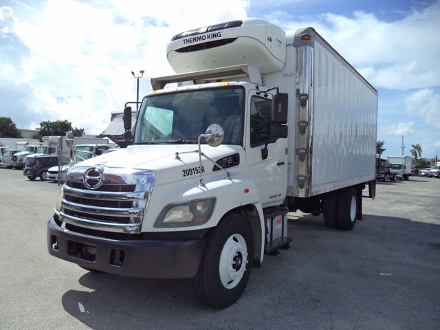 2015 HINO 268A 20FT REFRIGERATED BOX TRUCK. THERMO KING T680 - 22543150 - 2